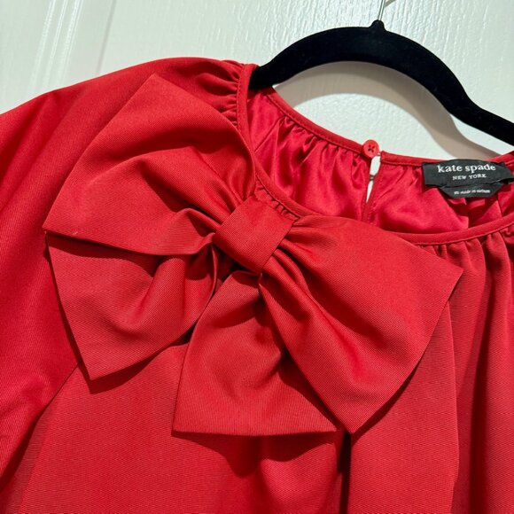 Kate Spade Dorothy Bow Dress - Size Medium - Picture 4 of 4